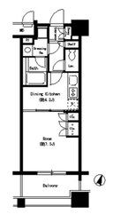 阿波座駅 徒歩3分 6階の物件間取画像